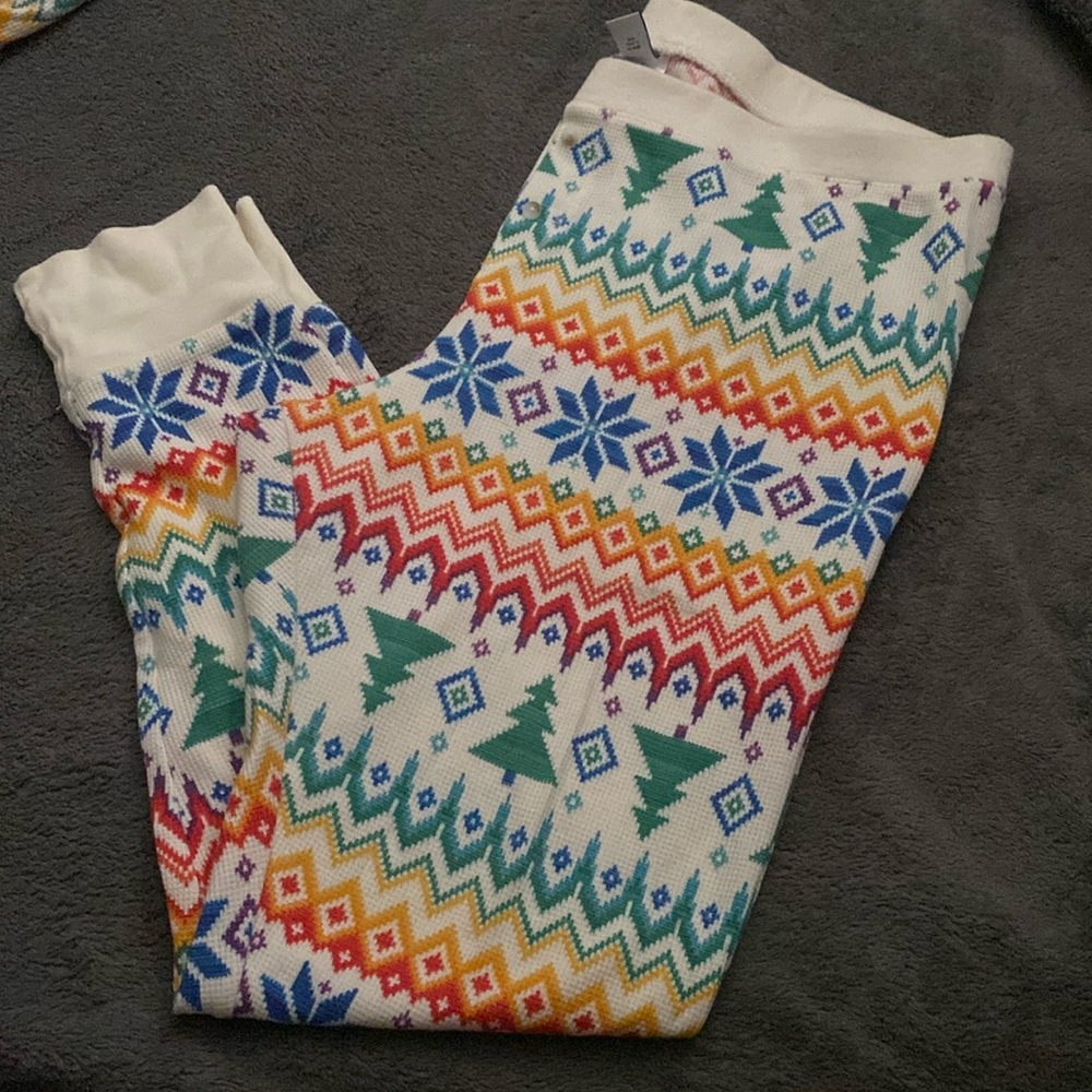 Old Navy Christmas pajama joggers